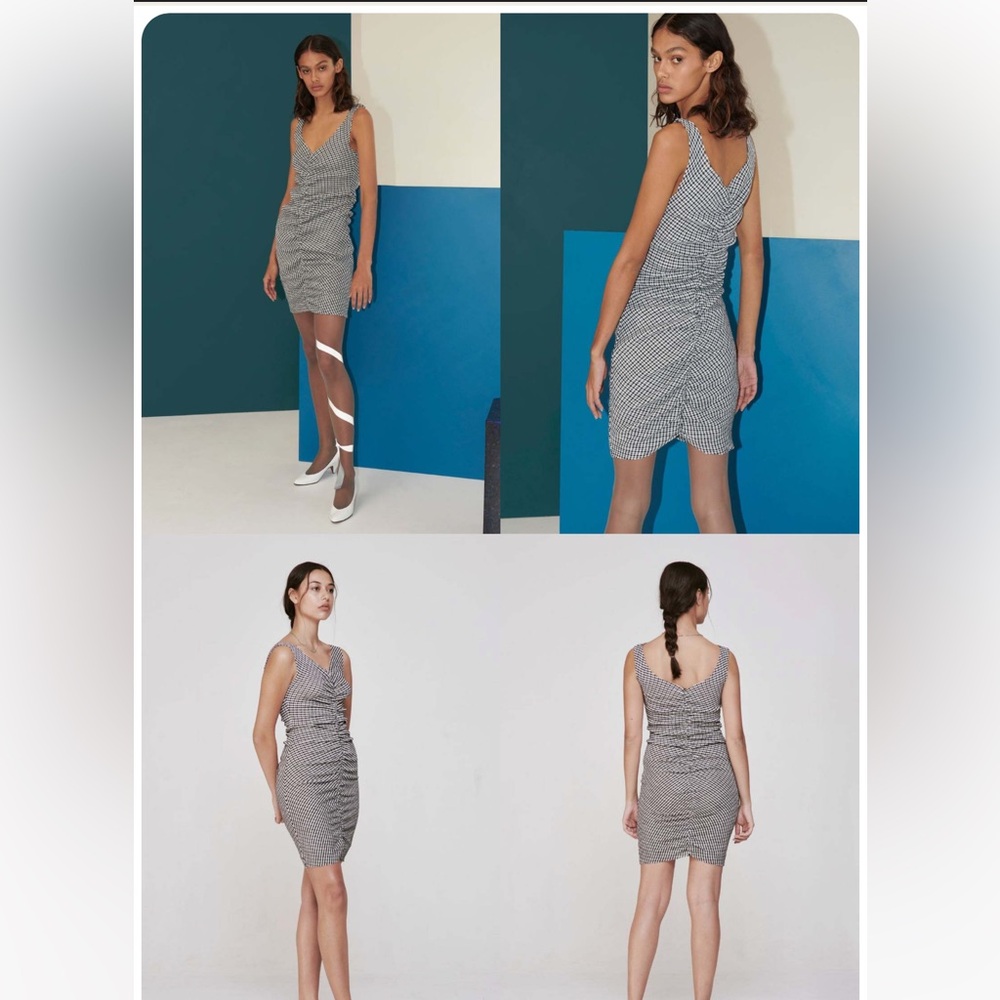 Permanent vacation gingham dress